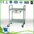 BDT201 Two layer stainless steel surgical tool trolley